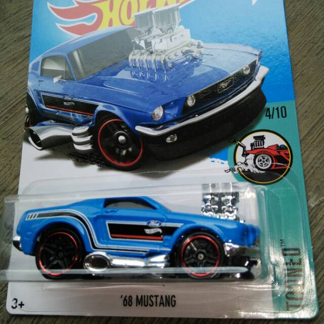 Hotwheels "68 mustang"