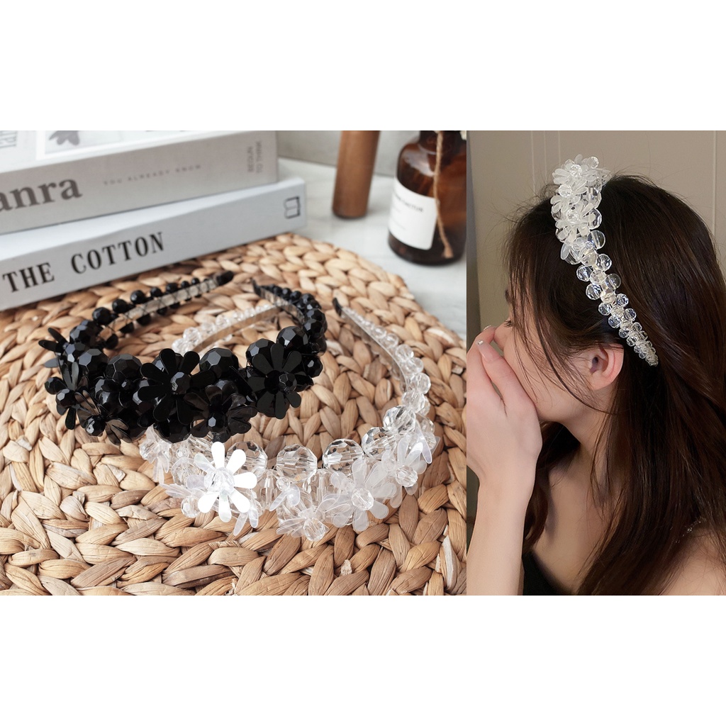 HEADBAND / BANDO BUNGA KRISTAL - 1881