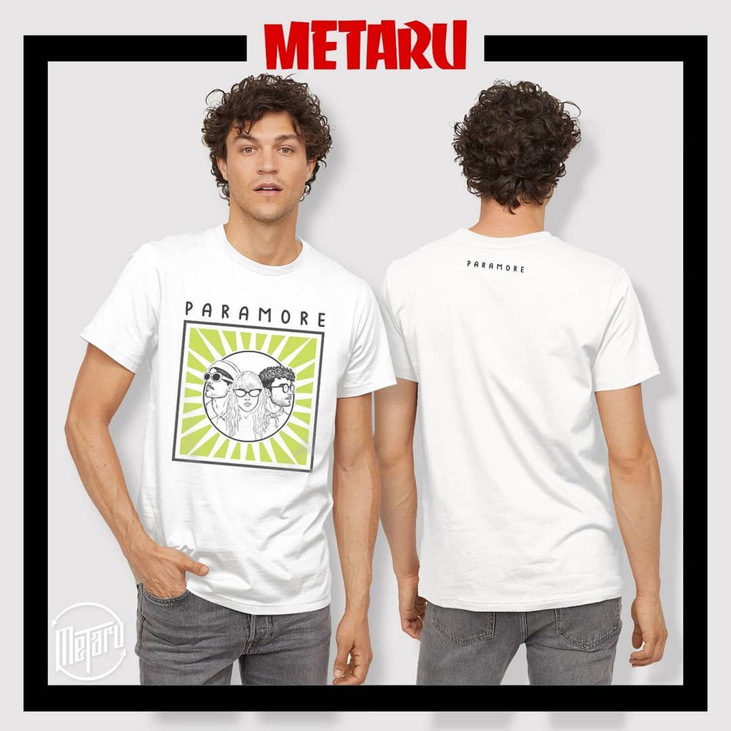 Kaos band PARAMORE / T-shirt band PARAMORE / Kaos distro band PARAMORE