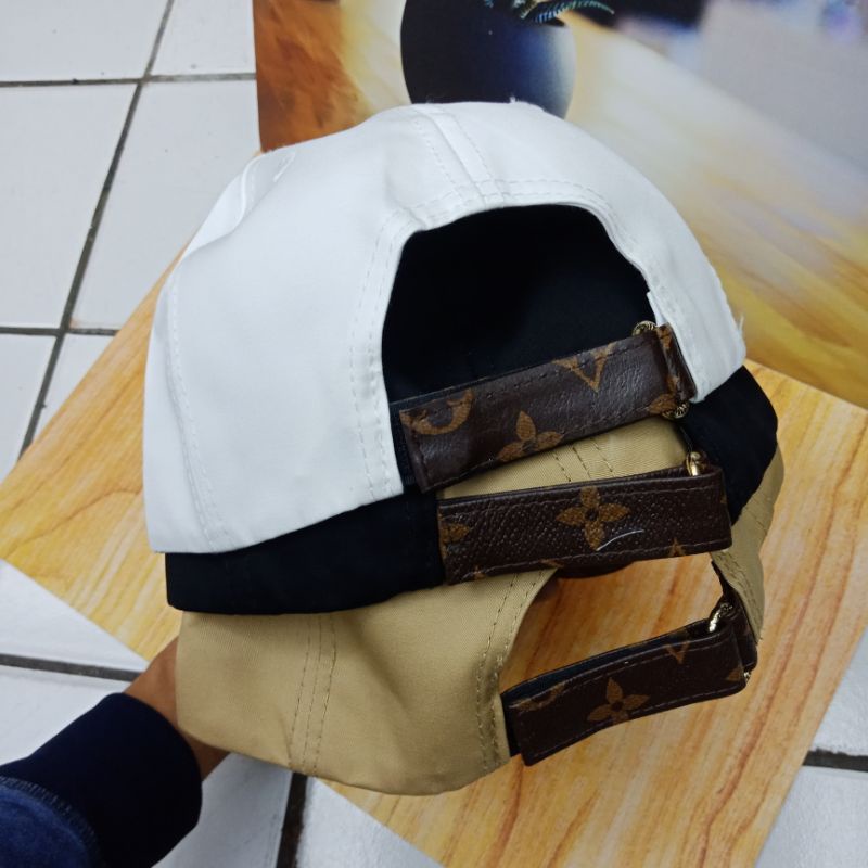 Topi Lv Monogram Baseball Topi Premium Import Unisex