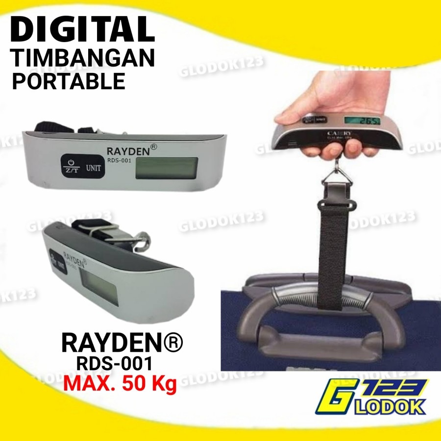 Timbangan Koper Tas Bagasi Digital Portable Gantung Scale Luggage