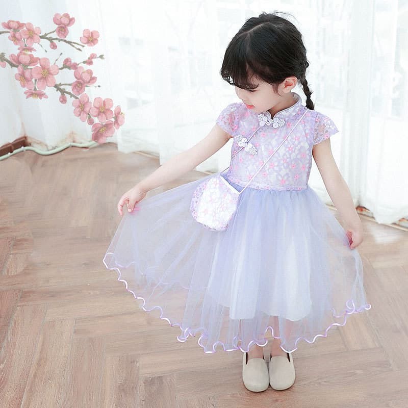 Cheongsam anak dress chinese new year traditional dress cheongsam