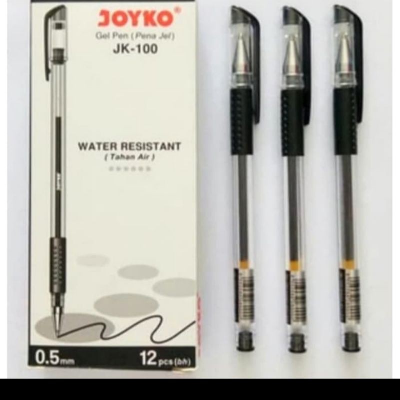 

Pulpen Gel Jk 100 Hitam