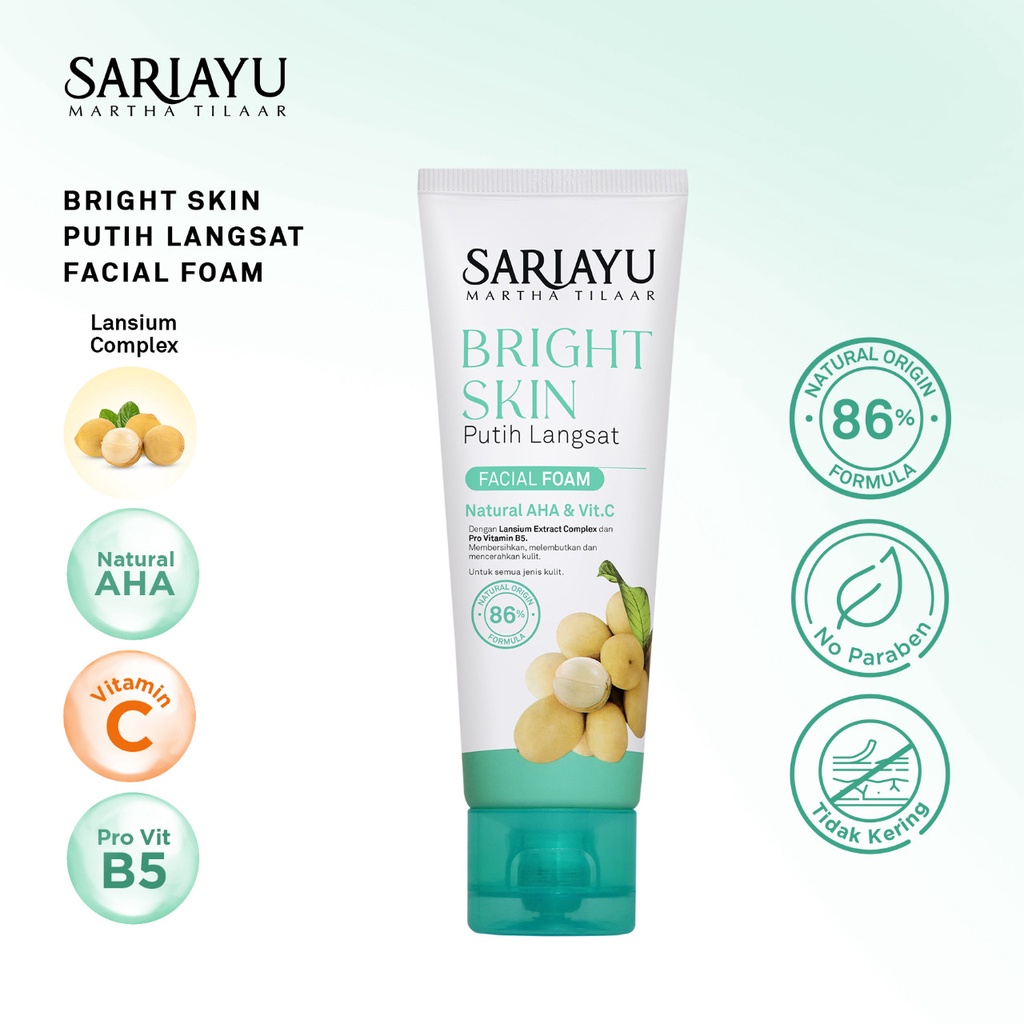 Sariayu Bright Skin Putih Langsat Body Scrub 175gr - ALD