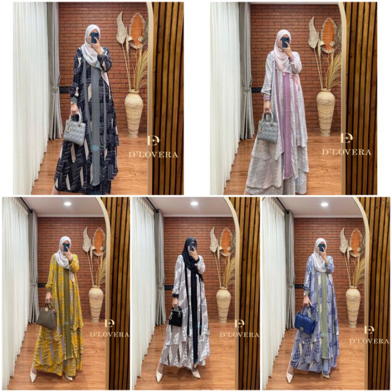 VIERRA SET By Dlovera Original ONE SET (tunik+kulot) Setelan Bestseller Kekinian Terlaris Termurah