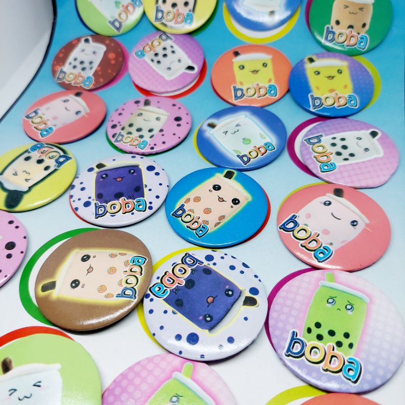 pin boba lucu termurah pin anak-anak