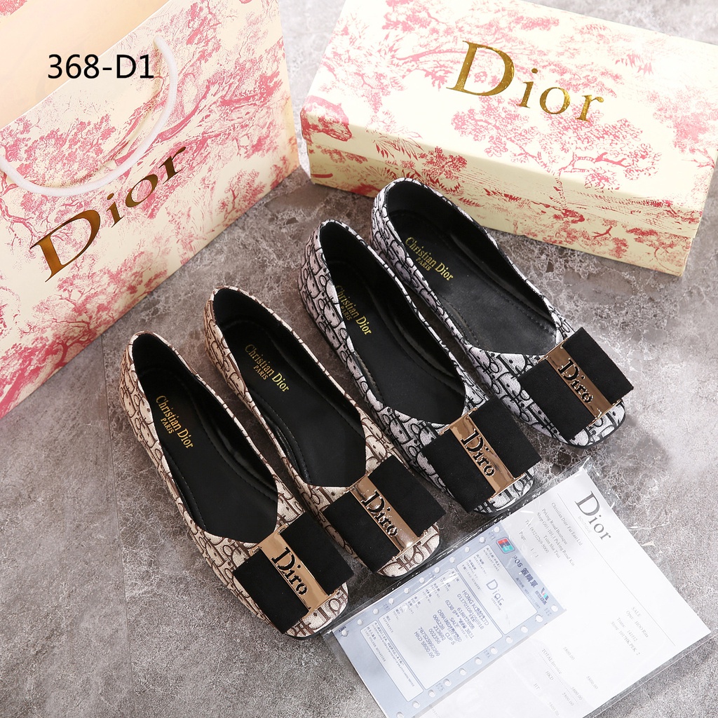 TC CD Logo Flat Shoes #368-D1