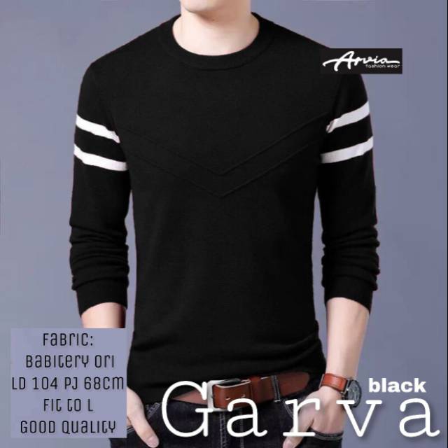 Kaos Lengan panjang pria keren