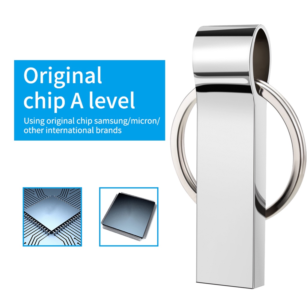 (Huluboy) Flashdisk USB 3.0 High Speed Kapasitas 4 / 8 / 16 / 32 / 64GB Untuk Komputer