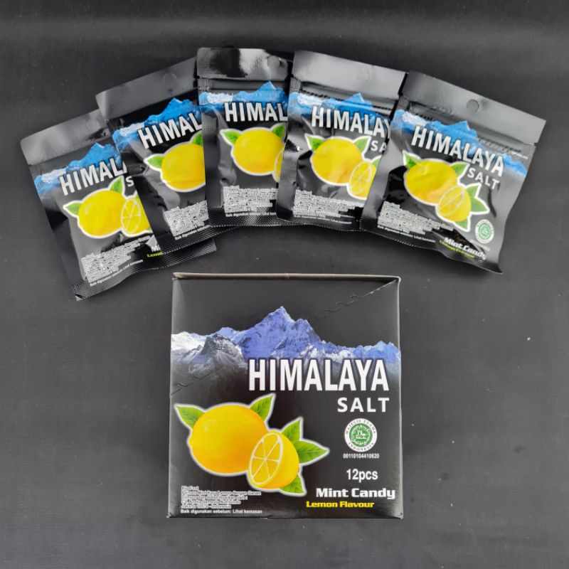 Jual Permen Himalaya Salt / Himalayan Salt Lemon Mint Big Foot Per PCS ...