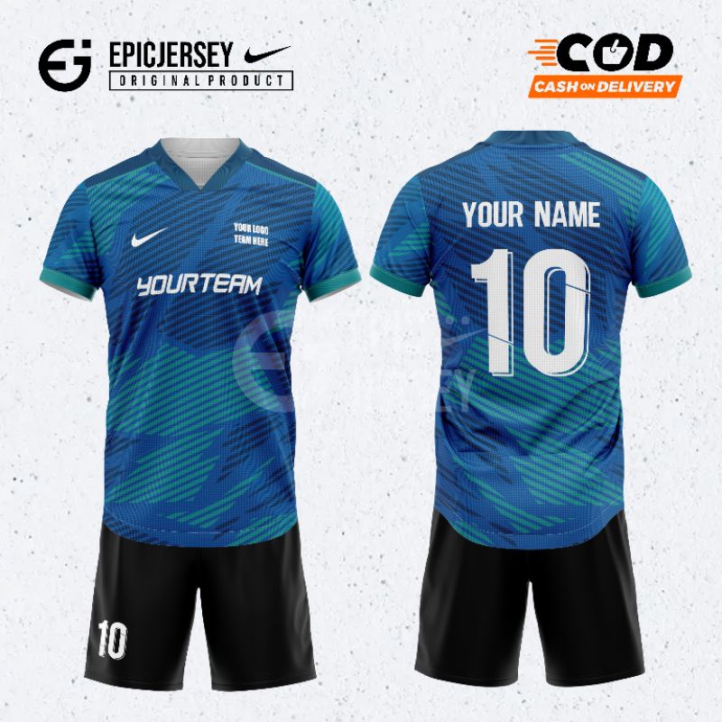 JERSEY FUTSAL FULL PRINTING CUSTOM NAMA, NO, LOGO, TEAM, JERSEY BERKUALITAS MURAH / JERSEY BOLA DESA