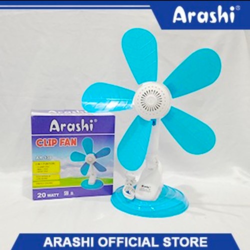 Arashi Kipas Jepit Clipfan 20 Watt AR 138 3 in 1 SNI Super Murah