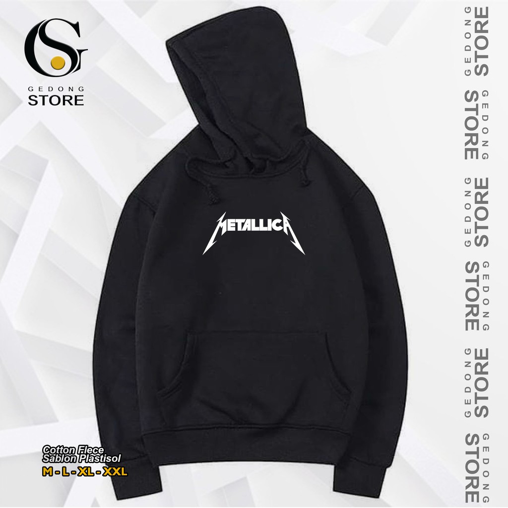 HOODIE JAKCLOTH MURAH SWEATER DISTRO HOODIE BAND METALLICA FLEECE/SWEATER BAND HOODIE PRIA WANITA