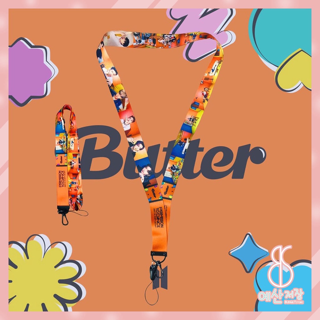 [BS] BISA COD Gantungan HP Strap ID BTS BT21 KPOP Butter - KP895