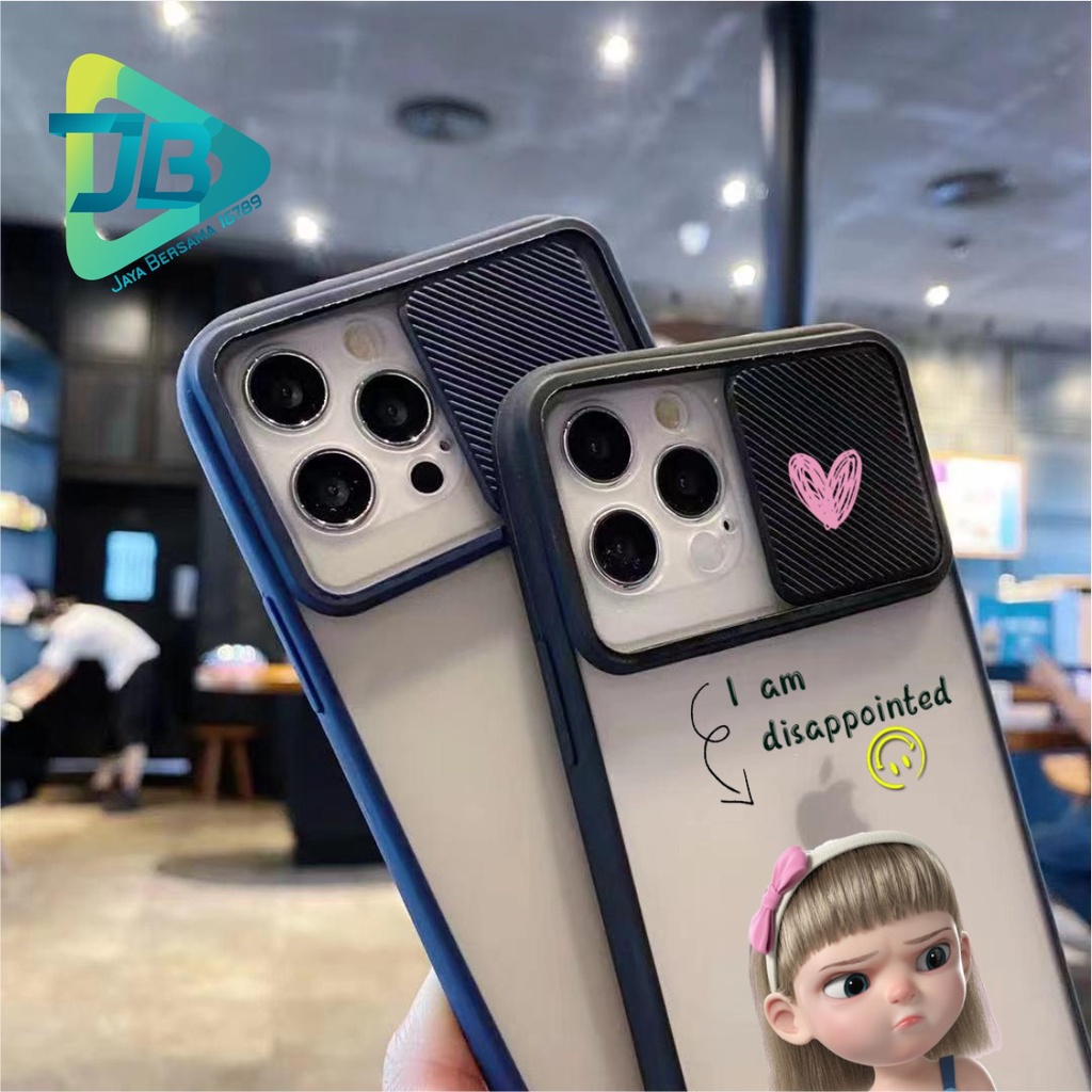 SOFTCASE SLINGCASE SLIDE PELINDUNG KAMERA GIRL RIGGED SAMSUNG OPPO VIVO REALME IPHONE XIAOMI ALL TYPE JB5158