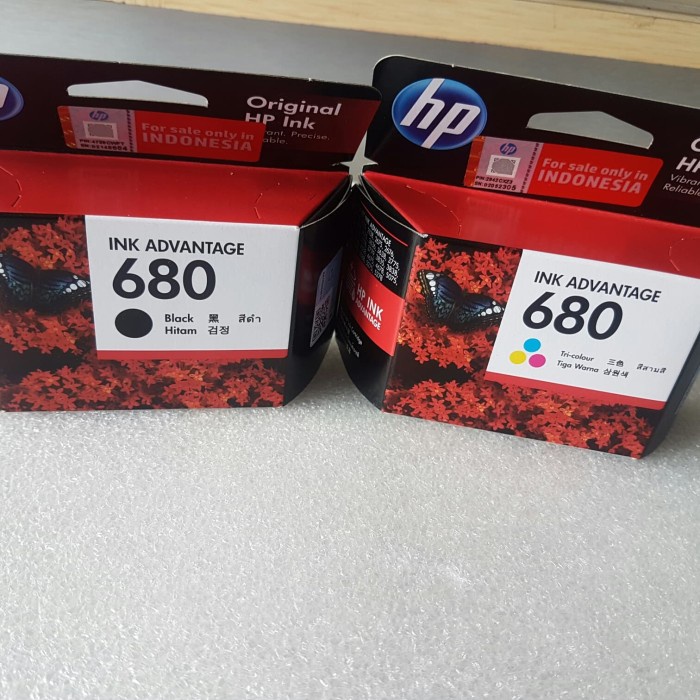 

Eklusif Tinta Hp 680 Black & Colour Terbatas