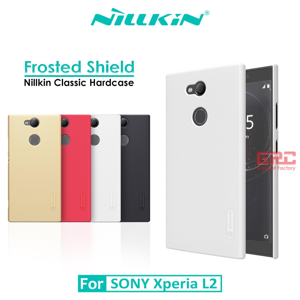 Hard Case SONY Xperia L2 Nillkin Frosted Shield Casing Original