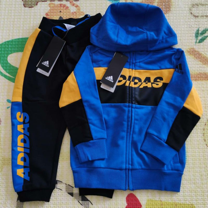 ADIDAS Set Hoodie dan Jogger size 3-4y