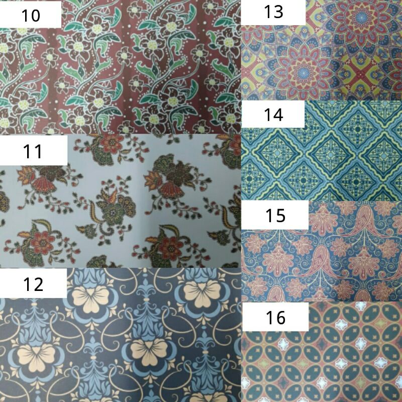 Kertas Kado Sansan Wawa Motif Dewasa / Motif Garis / Motif Batik