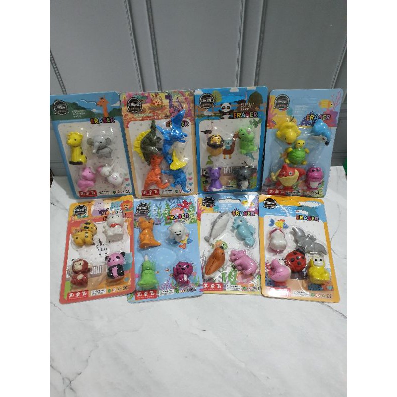 penghapus hewan/stip animal/hapusan lucu-2