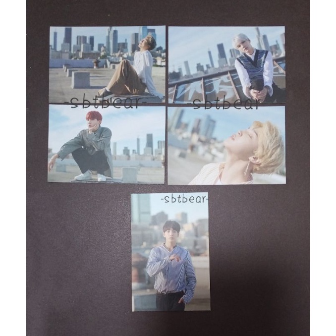 Postcard Dicon Magazine BTS 2018 || Namjoon Yoongi j-hope Jimin Jungkook