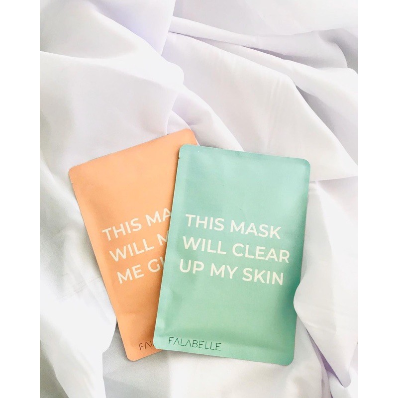 FALABELLE ACNE MASK | FALABELLE GLOW MASK ORIGINAL BPOM 30gr