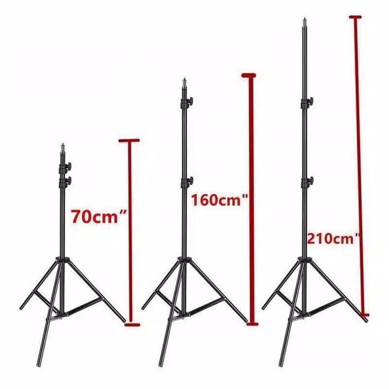 Tripod Stand 2,1 Meter 2.1 Meter 2 Meter 2,1M 2.1M Untuk Ringlight Ring light Kamera