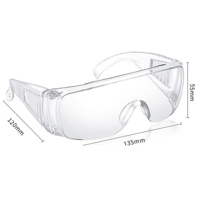 Kacamata Kaca Mata Safety Glasses Google Bening Bahan Akrilik