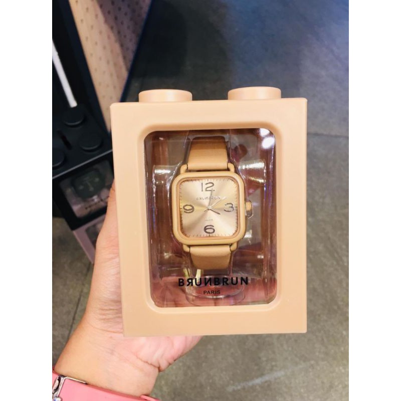 Shopie Paris jam tangan wanita shopie Martin Nayla beige BRUN BRUN PARIS