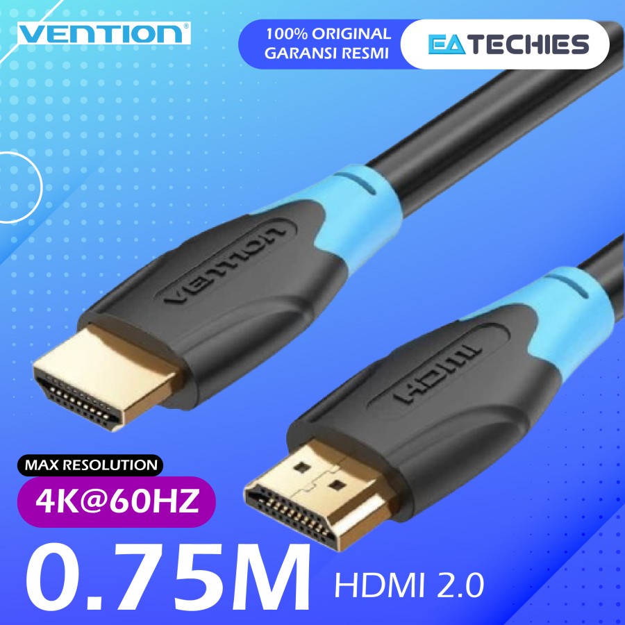 0.75M Vention HDMI 2.0 Kabel HDMI to HDMI - 4K 1080p 60hz