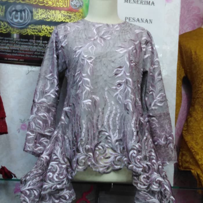 atasan kebaya tille bianca berkualitas