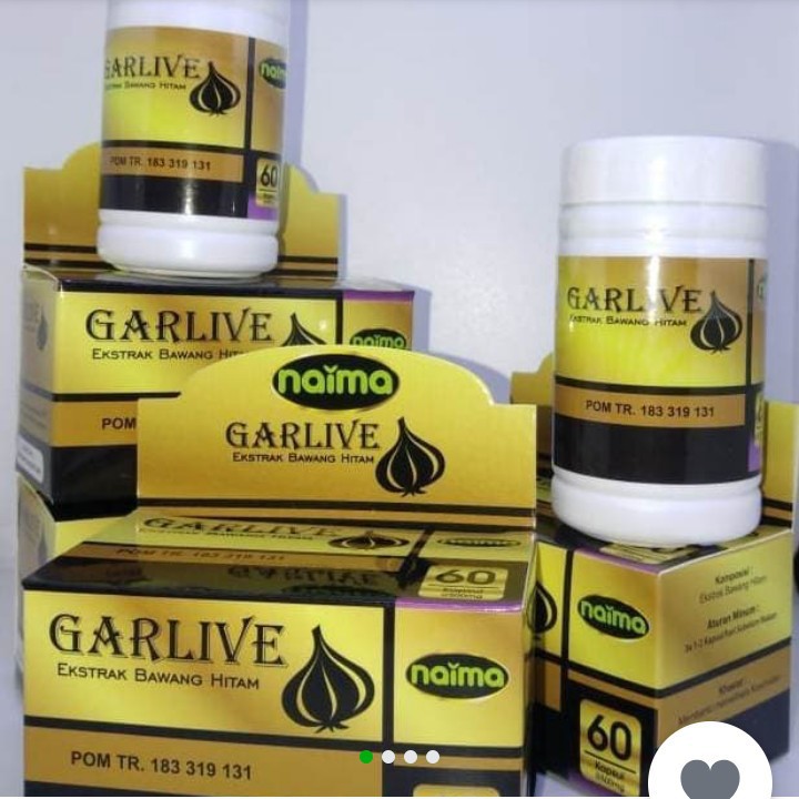 kapsul Ekstrak bawang hitam GARLIVE