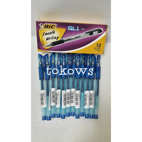 

Pen Bic GL 1. Retractable gel pen X
