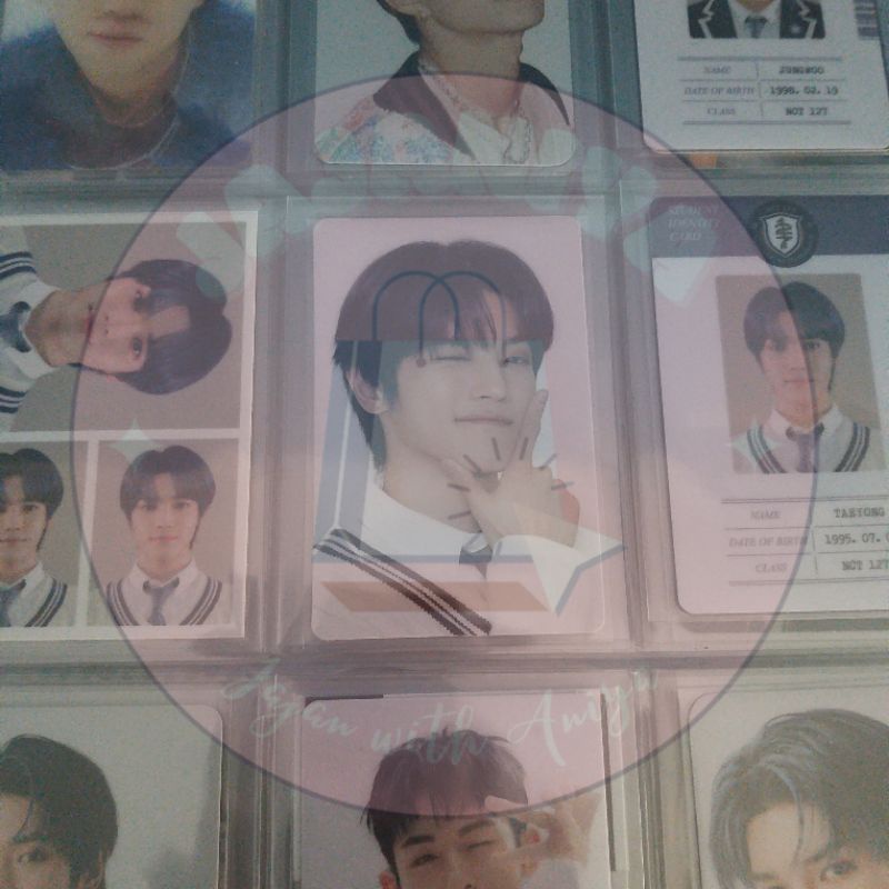 

B2S KIT 2021 MEMBER SET TAEYONG ID PHOTO ID CARD SELCA CHARM NOTEBOOK