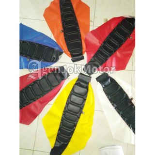 PIN762 Sarung Kulit Cover Jok Variasi Timbul Nmax PCX Aerox Scoopy