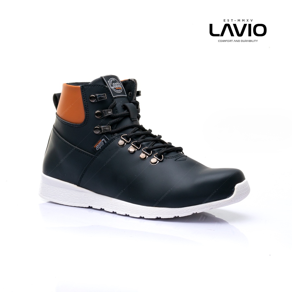 sepatu casual pria original sneakers ujung besi lavio calio cocok untuk touring jalan-jalan