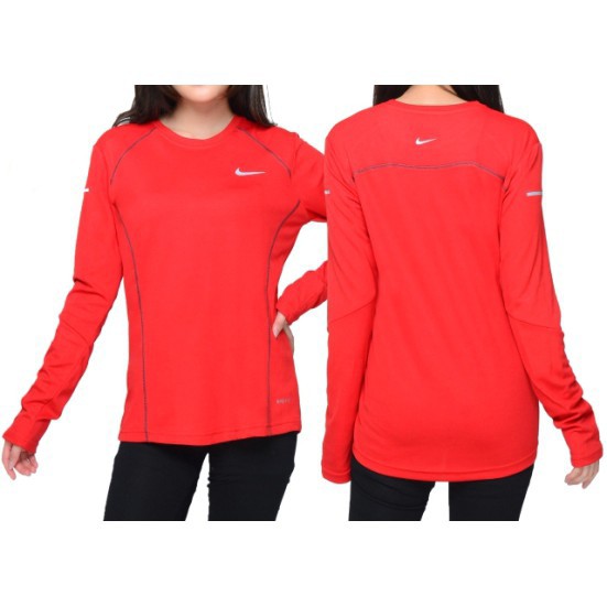 BJ - Kaos Sport Wanita - Kaos Running Wanita Dewasa Lengan Panjang - Long Sleeve 02