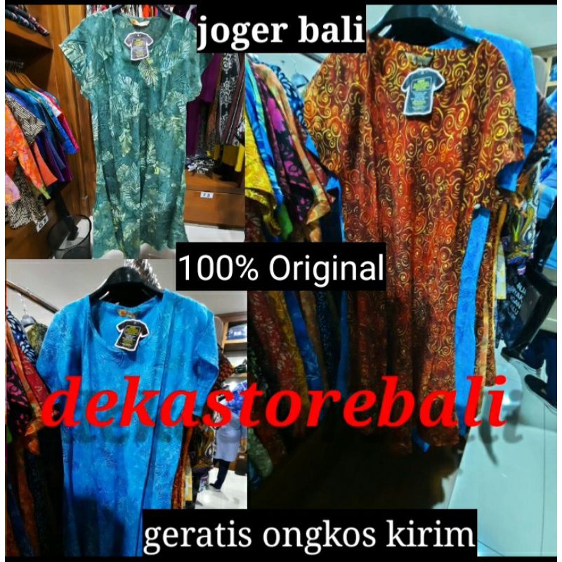 Daster Batik lengan Pendek JOGER BALI Size S - XL