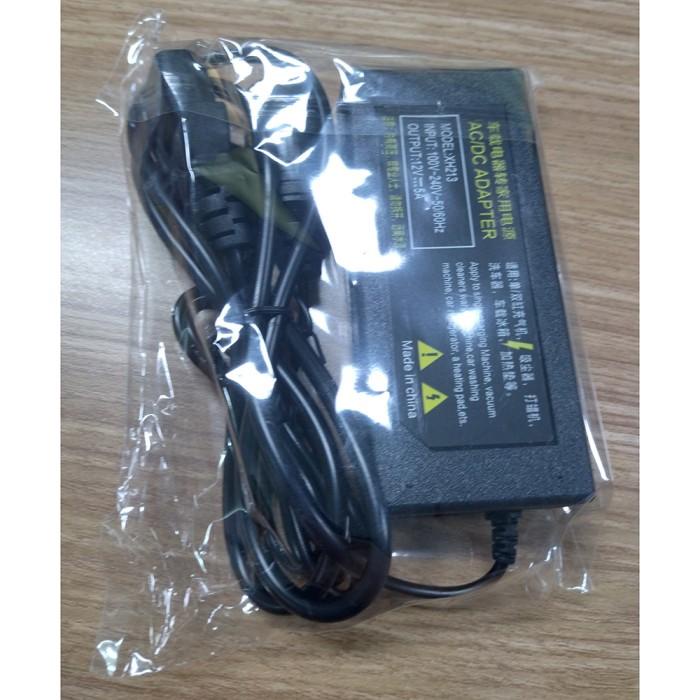 Adaptor Lighter 5A Power Supply Inverter Mobil AC 220V ke DC 12V 5A