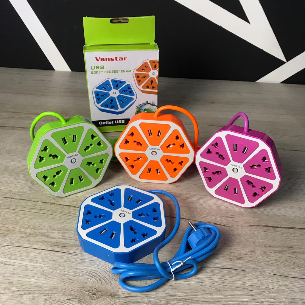 Soket USB Vanstar / stop kontak