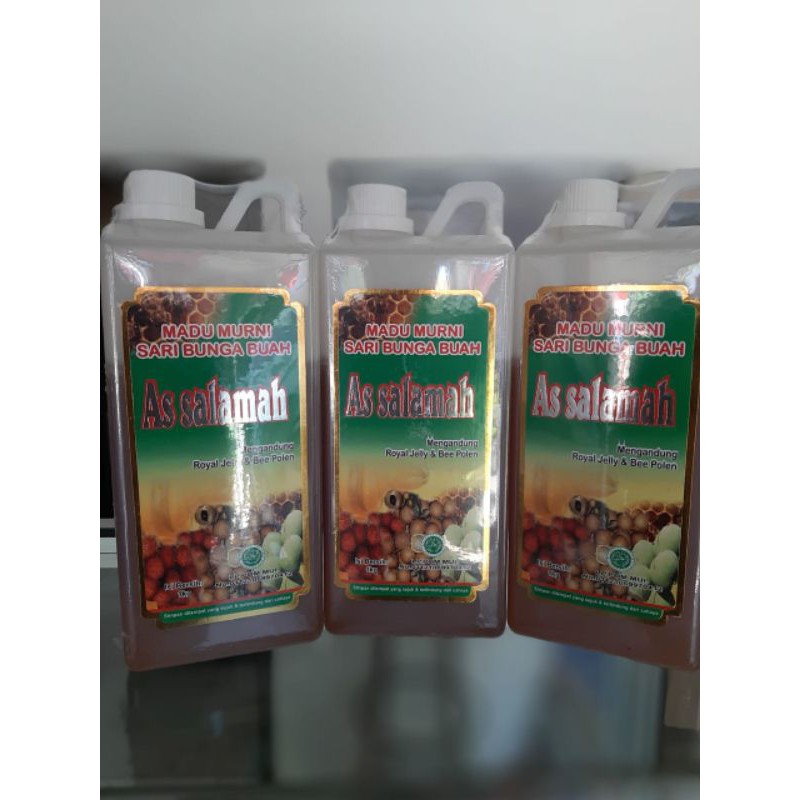 Madu Murni Sari Bunga Buah 1kg - Madu As salamah
