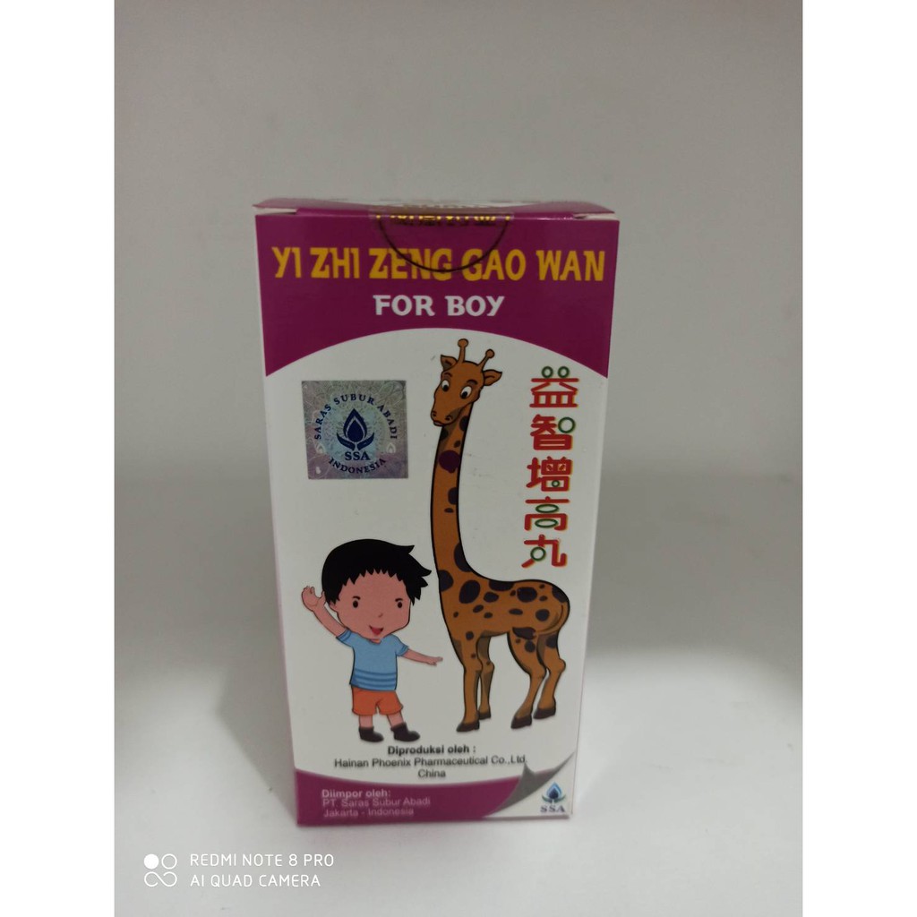 Grow Up Pills For Boys ( Yi Zhi Zeng Gao Wan ) - Obat Peninggi Badan
