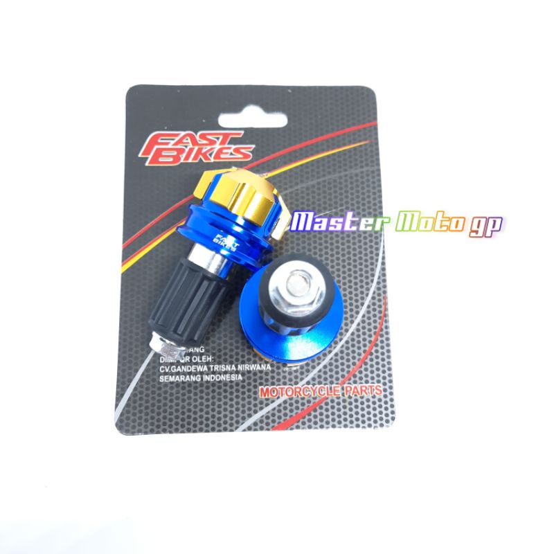 jalu stang cnc fastbikes 6032 bandul stang universal jalu stang 2tone twotone original fastbikes Nmax Pcx Aerox Beat Vario Scoopy Lexi Adv Xride vixion tiger R15 R25 Scorpio Mio sonic satria fu