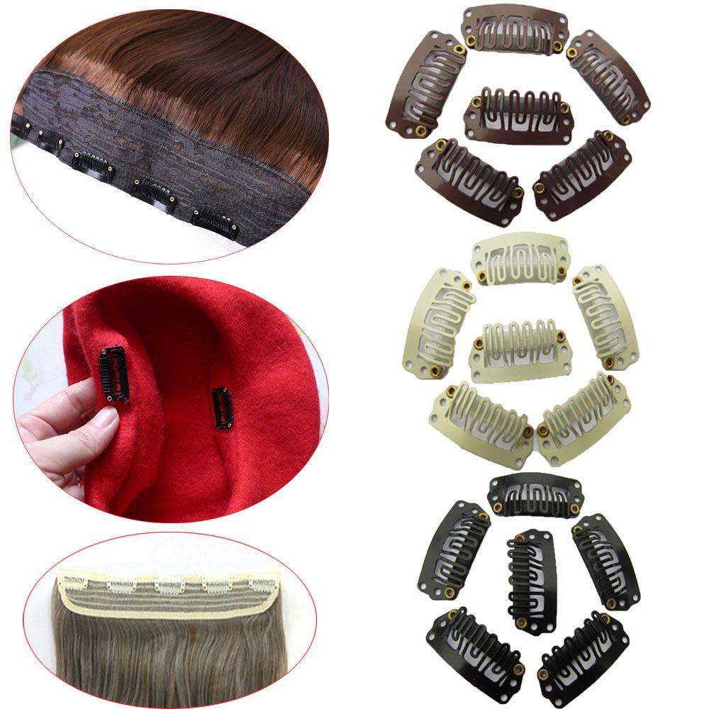 20 / 40PCS Jepit Rambut Bentuk U Untuk Wig