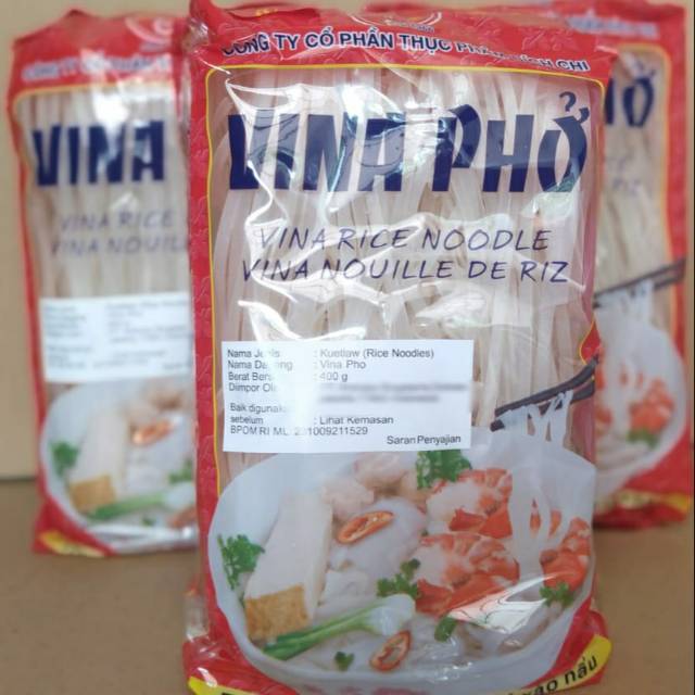 

Vina Pho Rice Noodle | Kwetiaw Vietnam 400gr