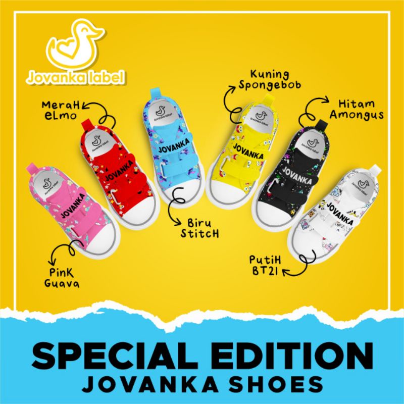 Sepatu Jovanka kids n junior