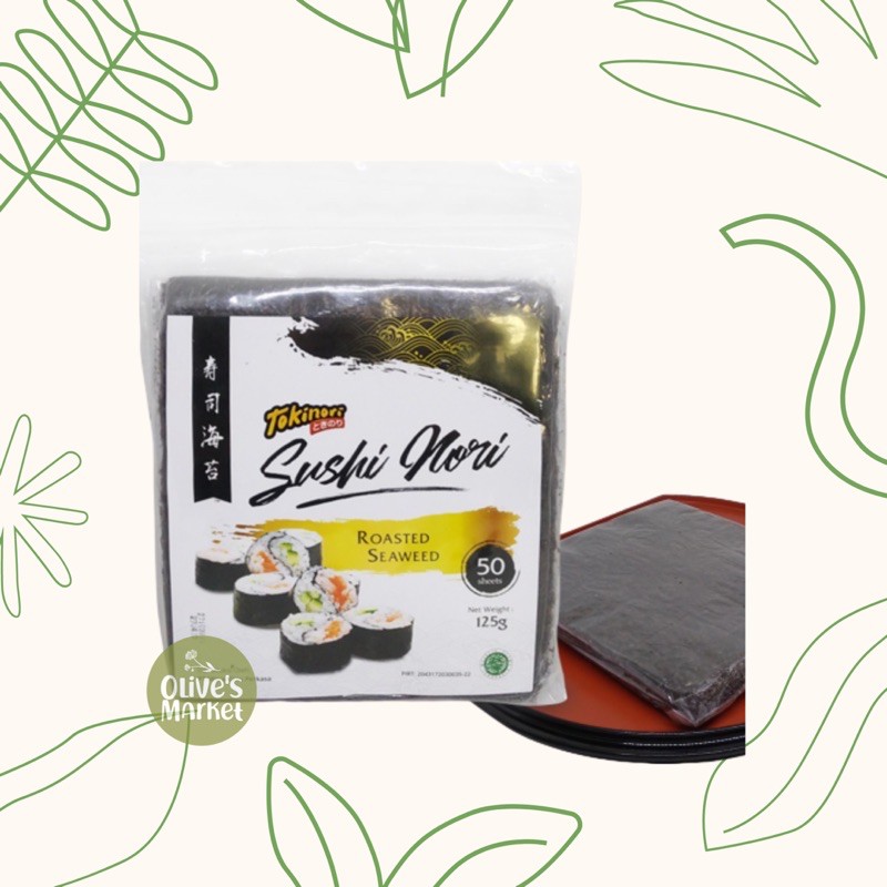 

Sushi Nori 50s tokinori / Seaweed sushi / rumput laut sushi / nori lembaran / Nori sushi