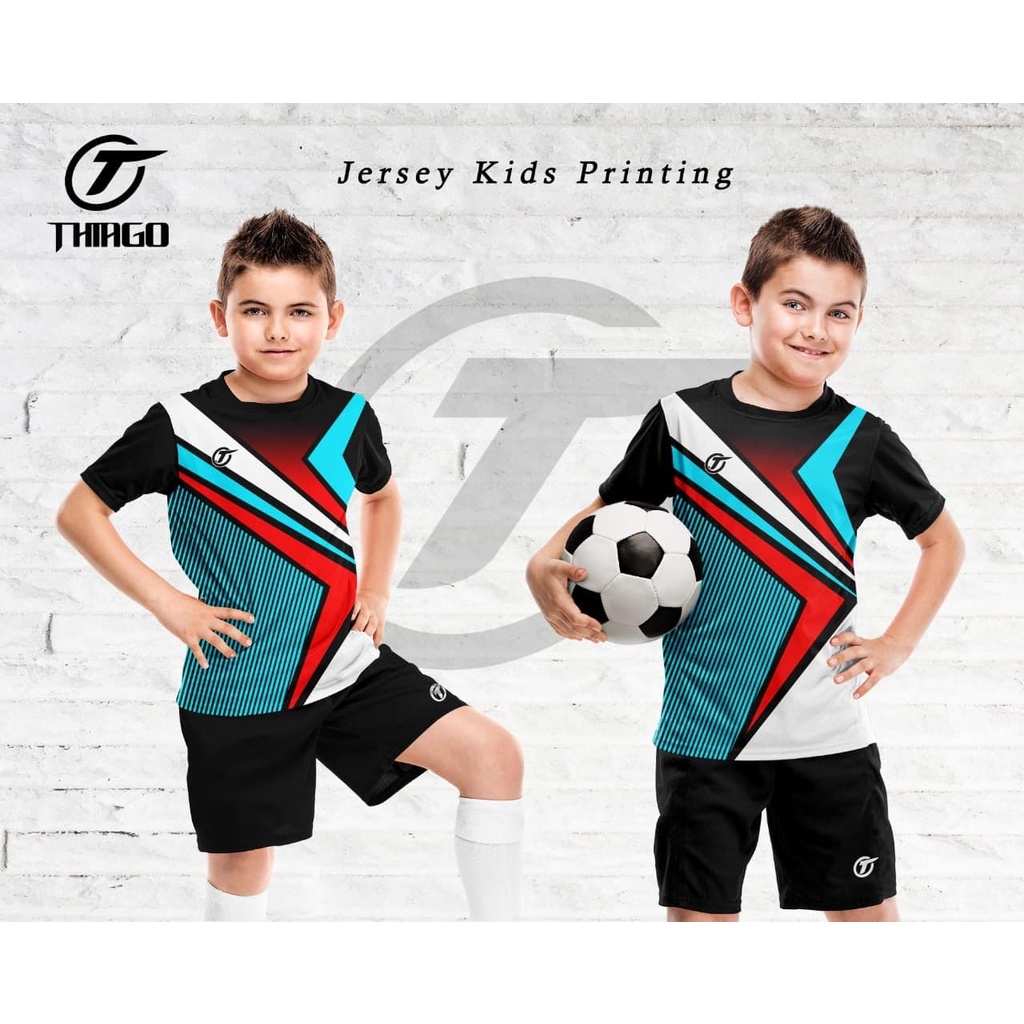 JERSEY FUTSAL ANAK PAKE NAMA DAN NOMOR/KAOS BOLA ANAK TANGGUNG PAKE NAMA/JERSEY BOLA ANAK UKURAN M L XL