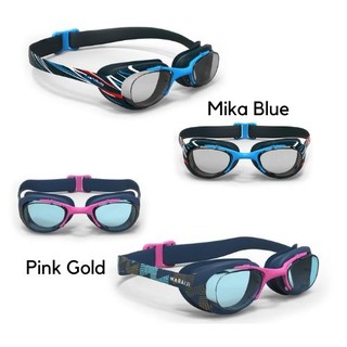 Kacamata Renang Anti Kabut & Perlindungan UV Dengan Kristal Penglihatan Bening xbase print Nabaiji