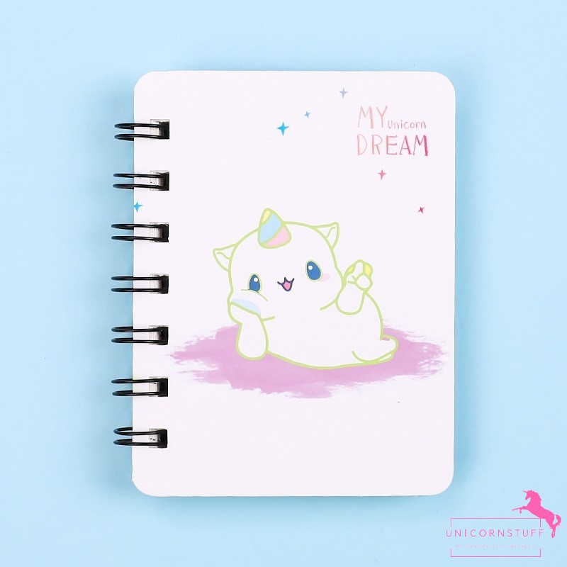 Notebook Buku Tulis Unicorn Kecil Spiral Kado Anak Perempuan Catatan Diary